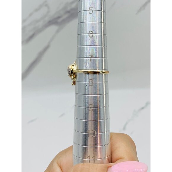 10k solid gold pendant turtle   ❤️ Size 7.5 - Multi-tone gold - tortuga - Picture 5 of 5